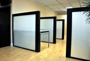 laminated glass partitions